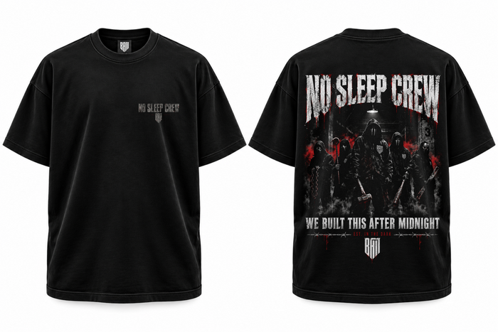 NO SLEEP CREW | V3 - Black