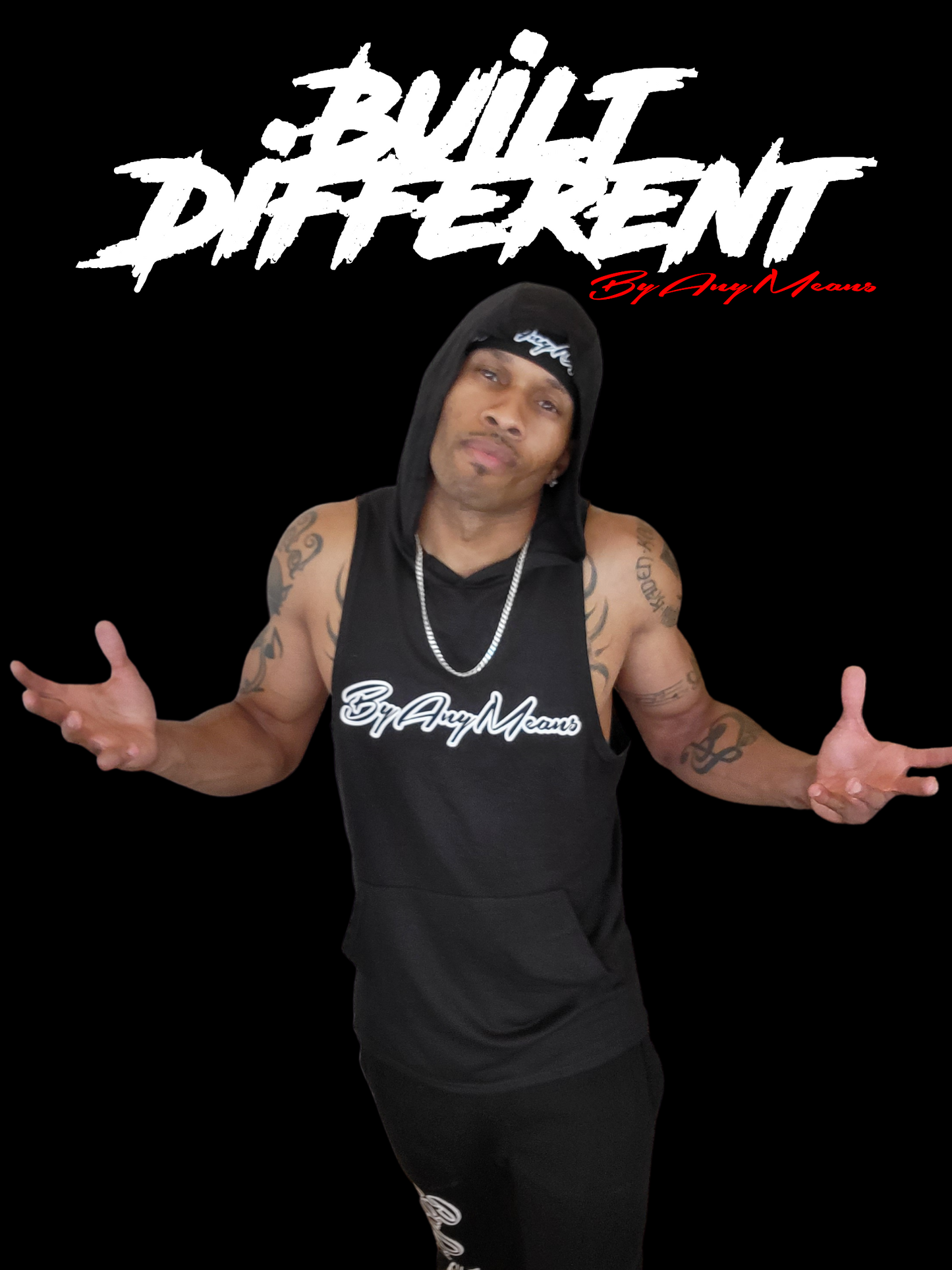 Hooded Sleevless Tank