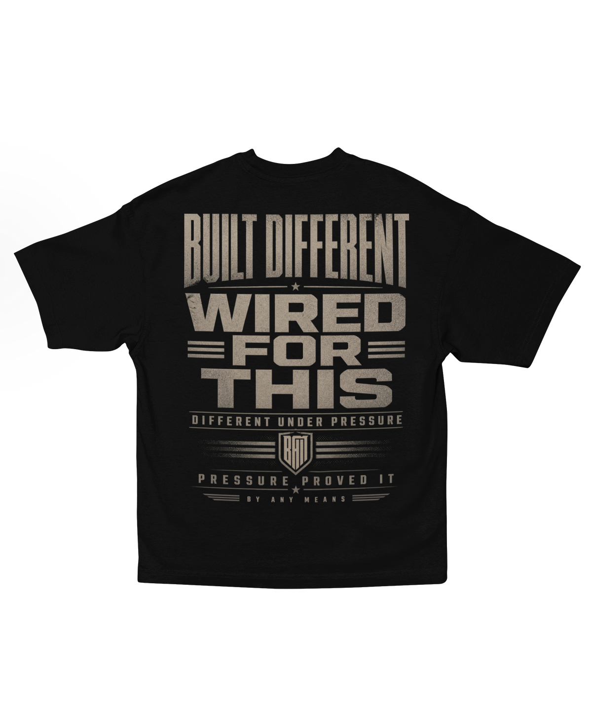 Built Different Typography Tee