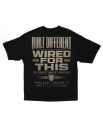 Built Different Typography Tee