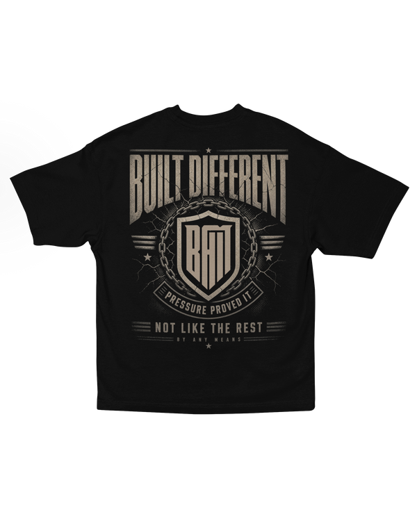 Built Different Crest Tee
