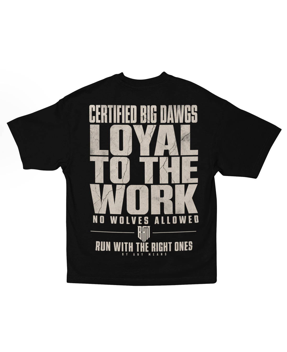 Certified Big Dawgs Typography Tee