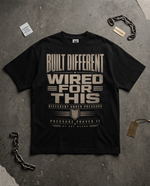 Built Different Typography Tee
