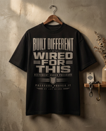 Built Different Typography Tee