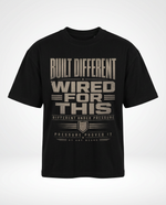 Built Different Typography Tee